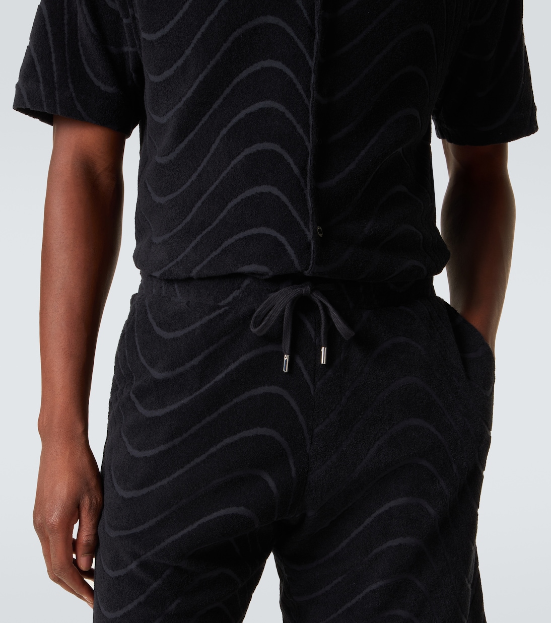 Short brodé en coton mélangé | Frescobol Carioca