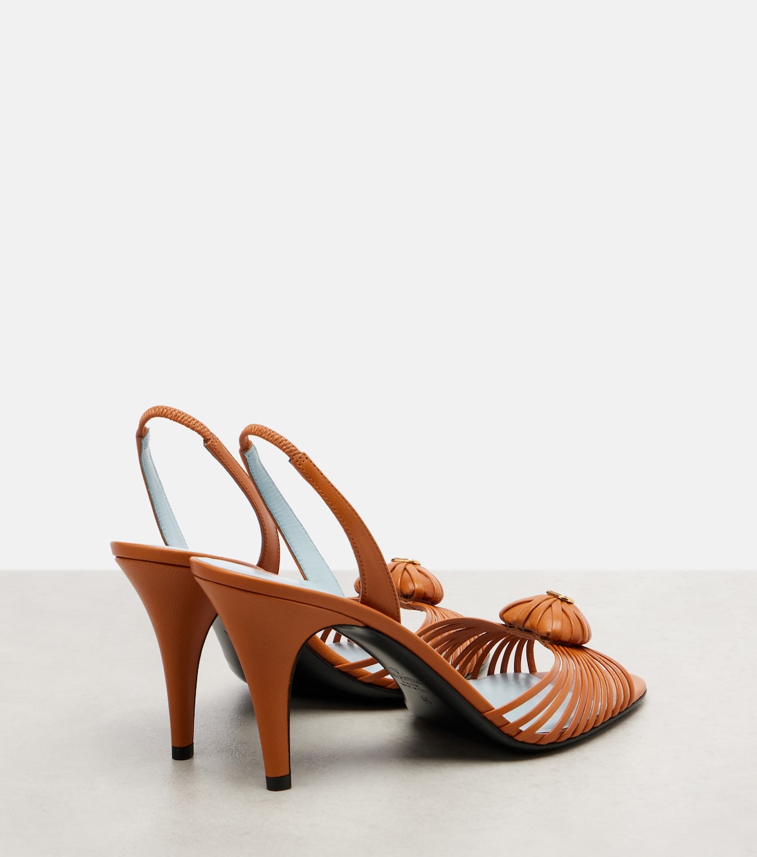 Slingback-Sandalen Royal 85 aus Leder | Valentino Garavani