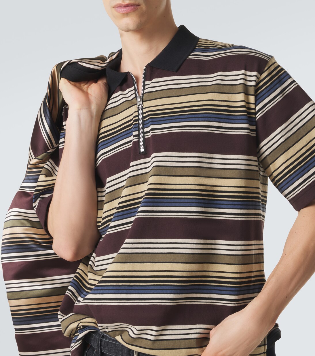 Polohemd aus Baumwolle | Sacai