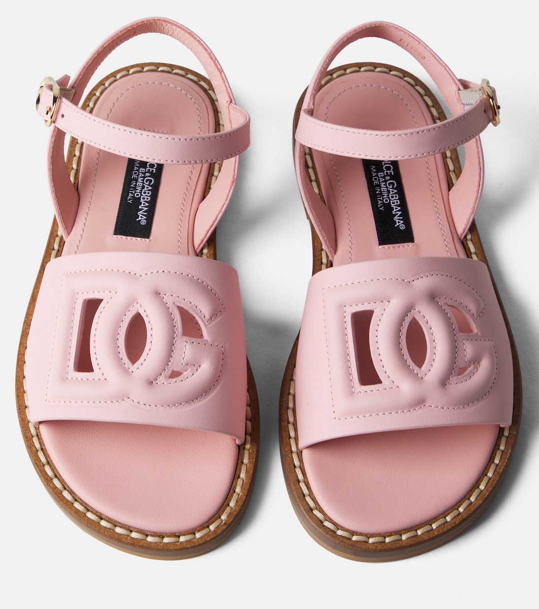 Sandalen DG aus Leder | Dolce&Gabbana Kids
