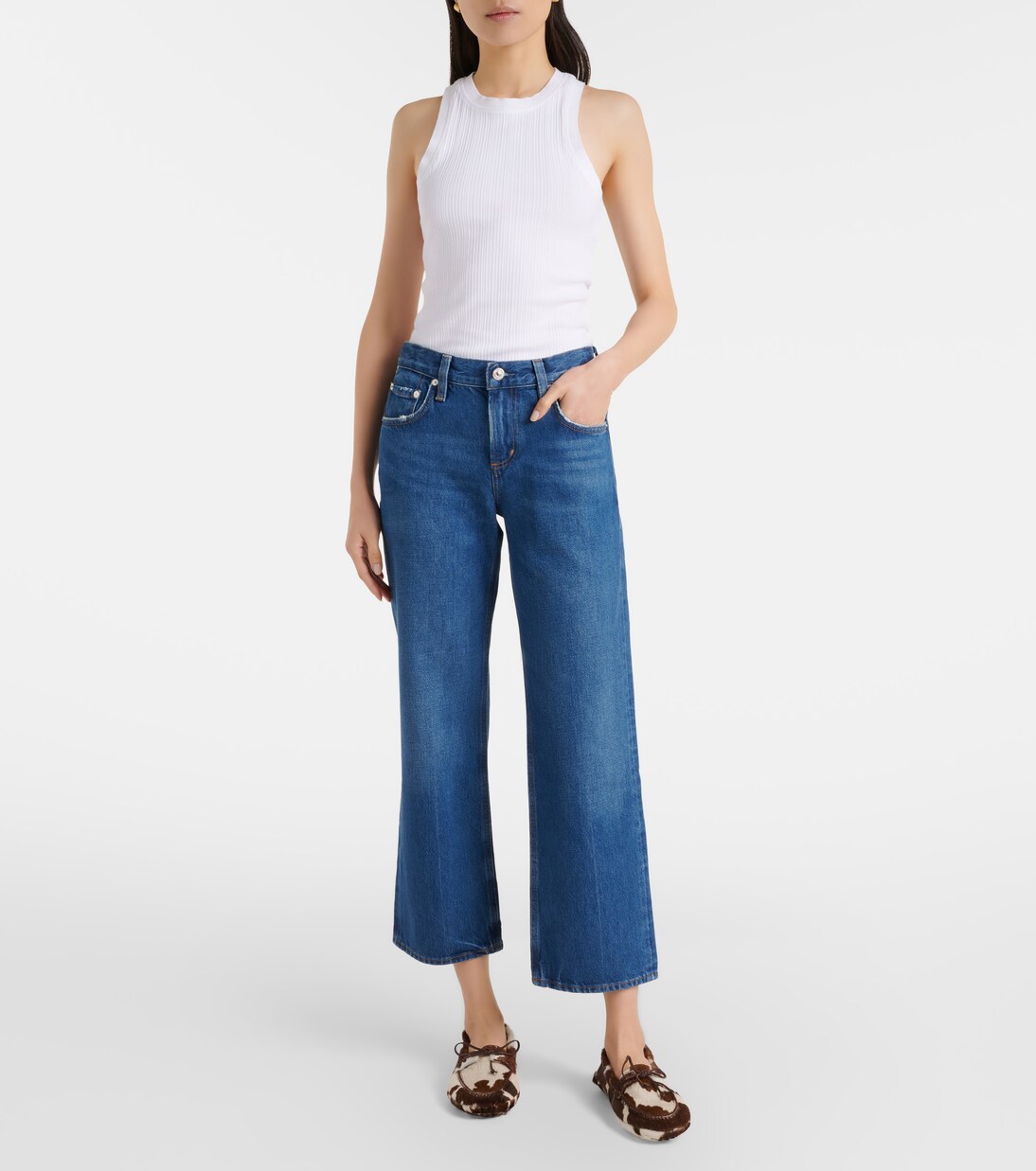 Faye Vintage cropped straight jeans | Citizens of Humanity