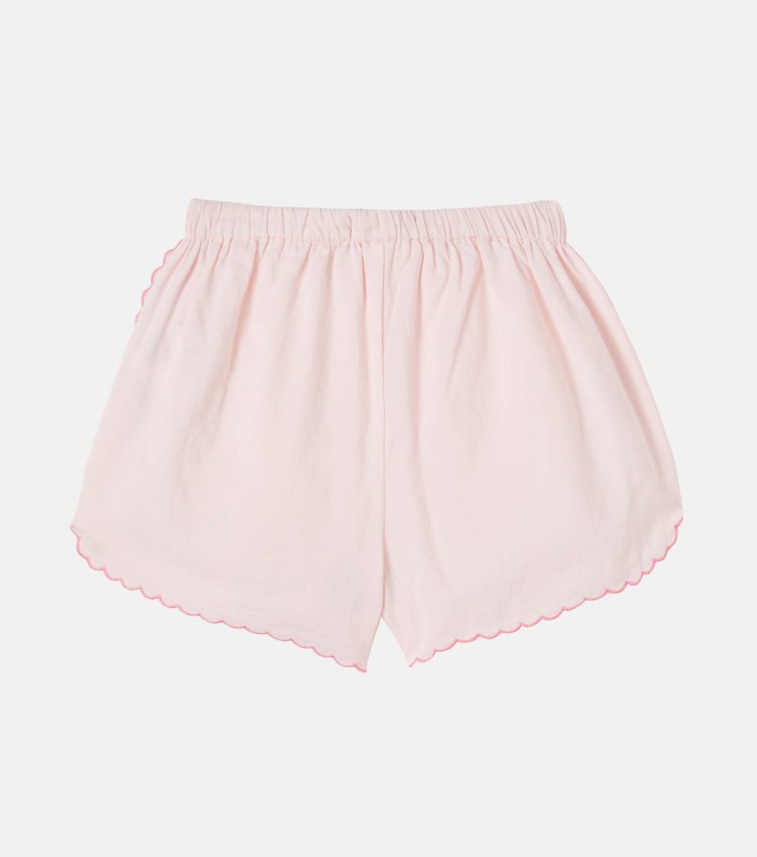 Orchid floral embroidered cotton shorts | The New Society