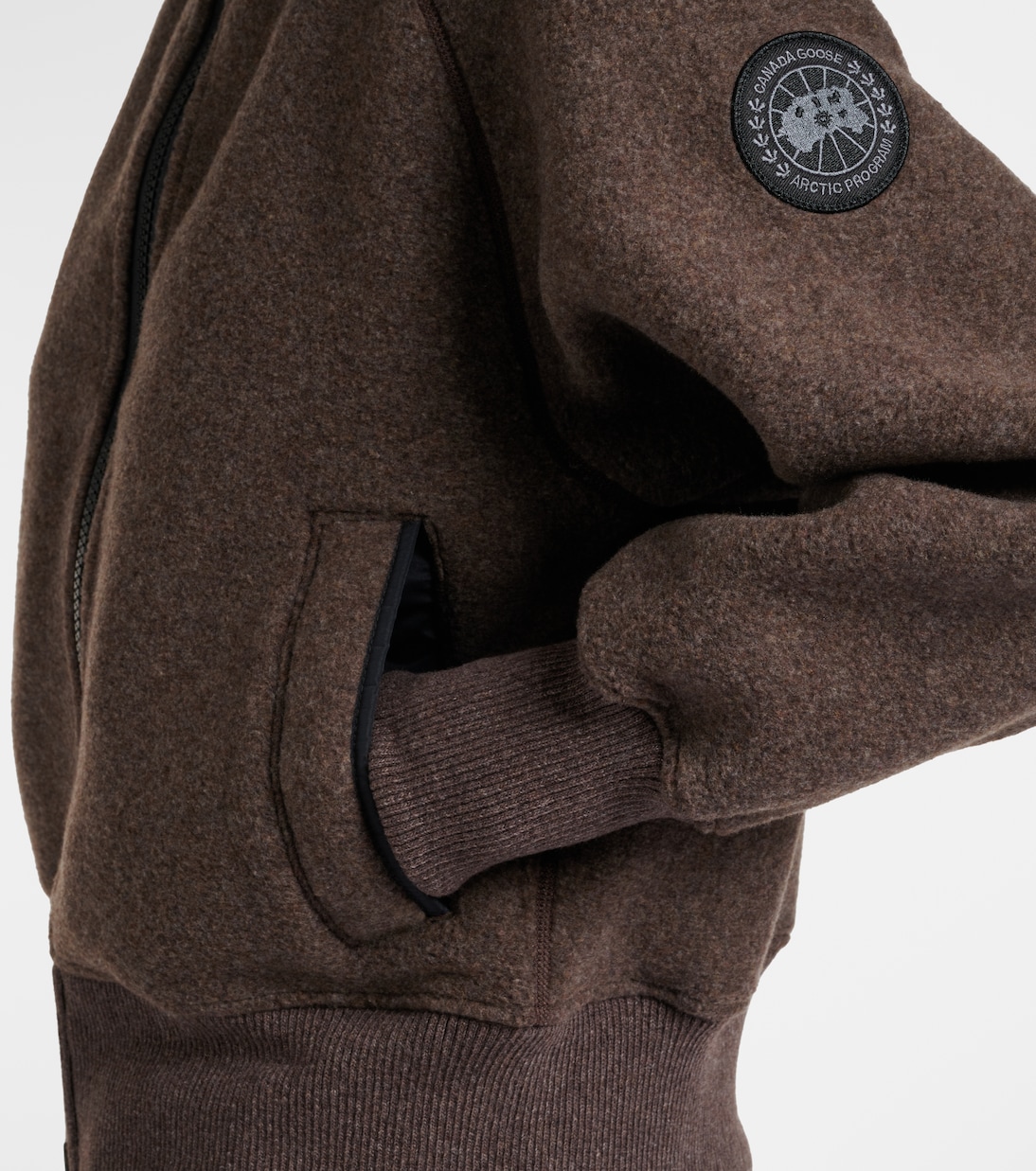 Black Label Chilliwack wool-blend jacket | Canada Goose