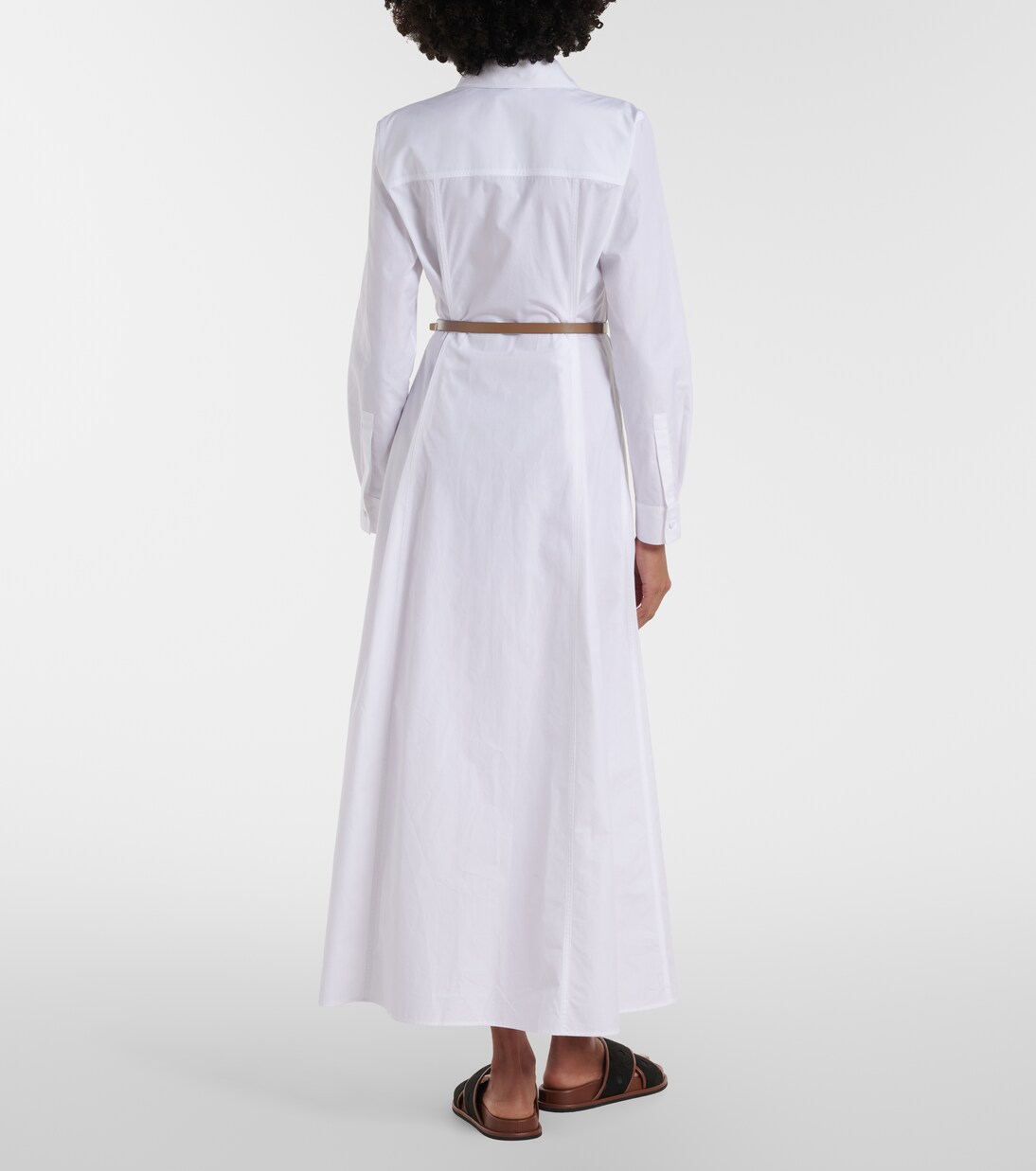 Hemdblusenkleid Adunco aus Baumwollpopeline | Max Mara