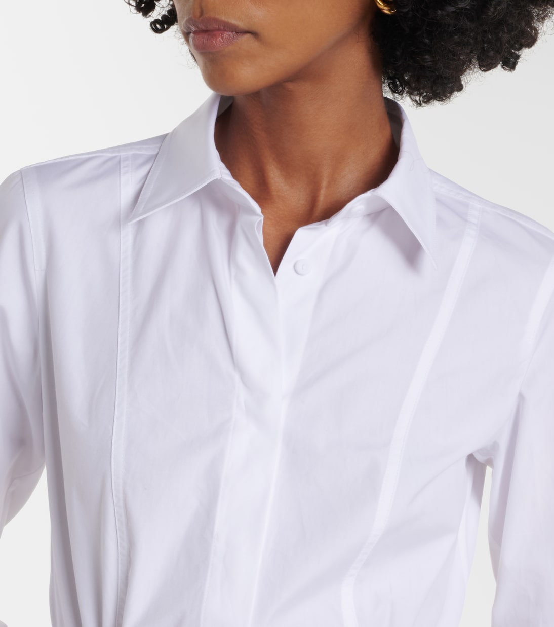 Hemdblusenkleid Adunco aus Baumwollpopeline | Max Mara