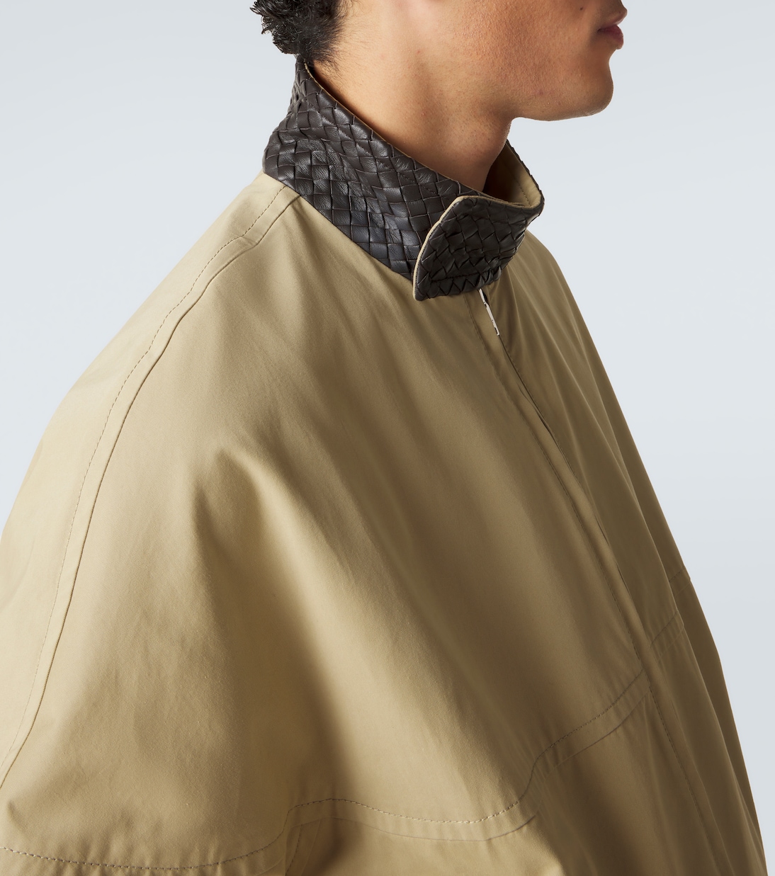 Blouson Intrecciato aus Baumwolle | Bottega Veneta