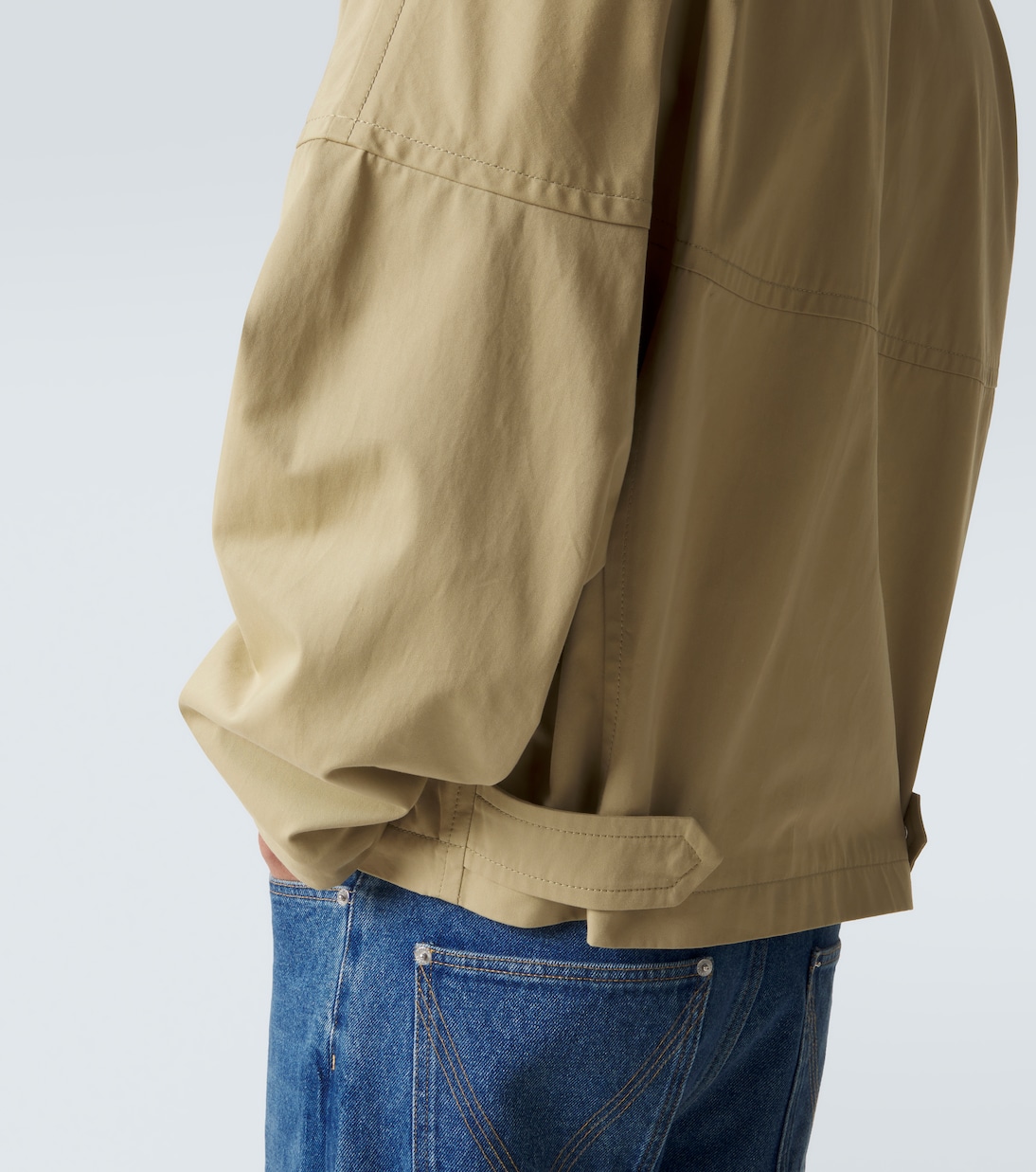 Blouson Intrecciato aus Baumwolle | Bottega Veneta