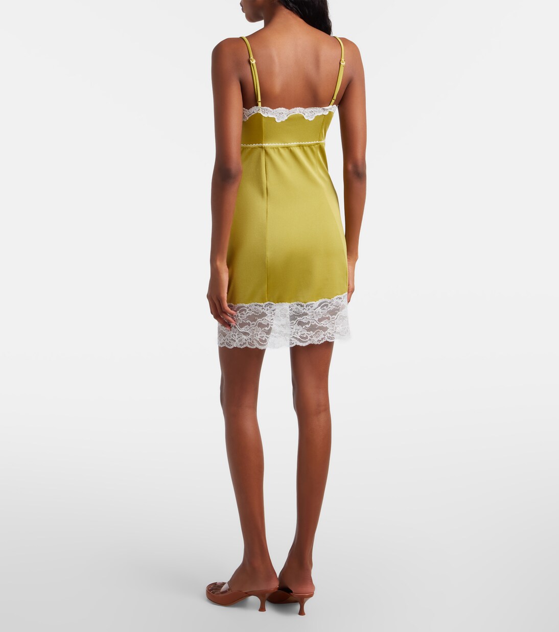 Slipdress mit Spitze | Chloé