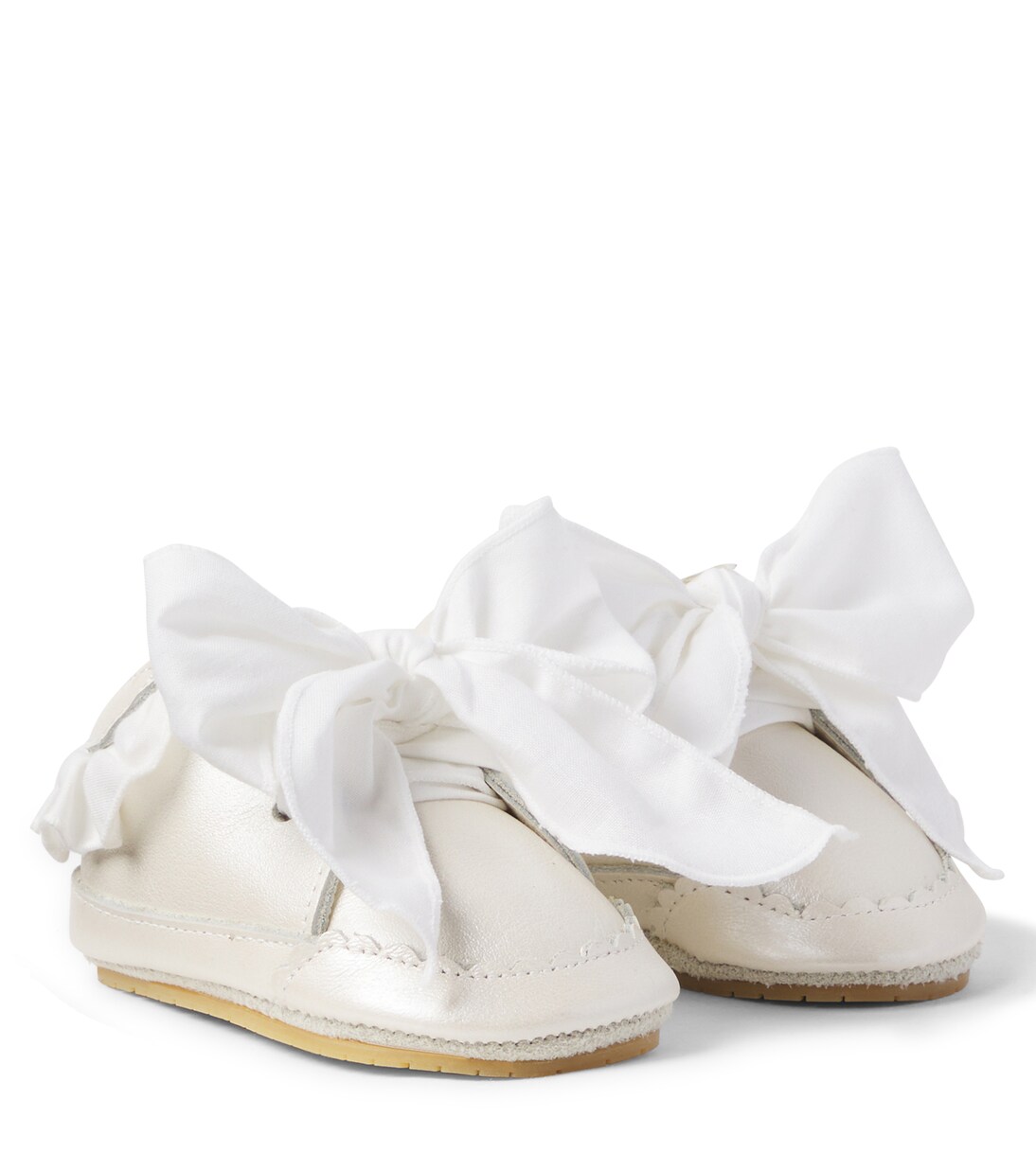 Baby Schuhe Nienelien aus Metallic-Leder | Donsje