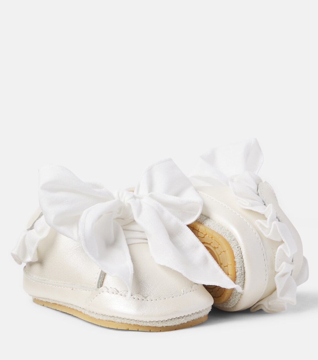 Baby Schuhe Nienelien aus Metallic-Leder | Donsje