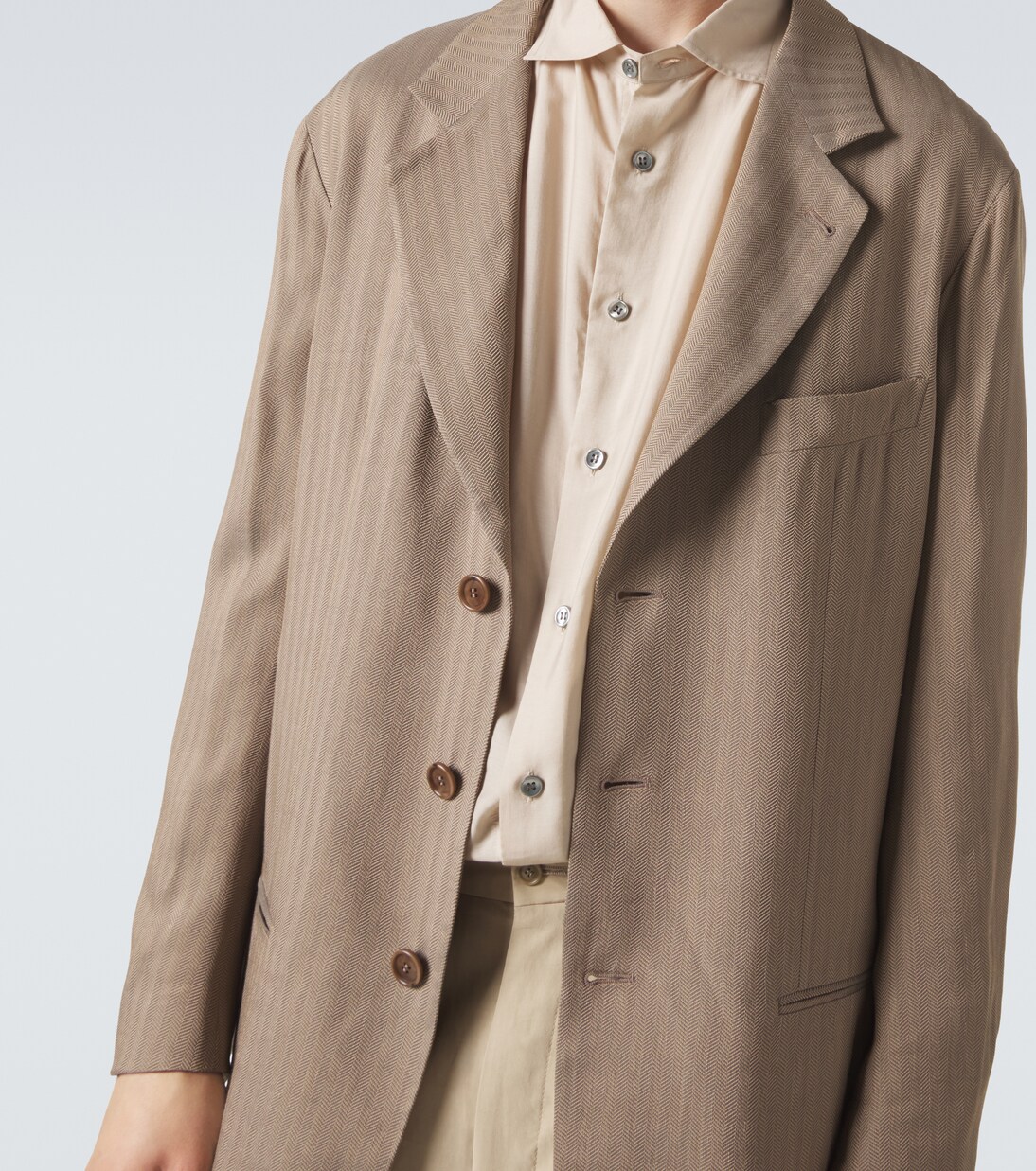 Herringbone blazer | Giorgio Armani