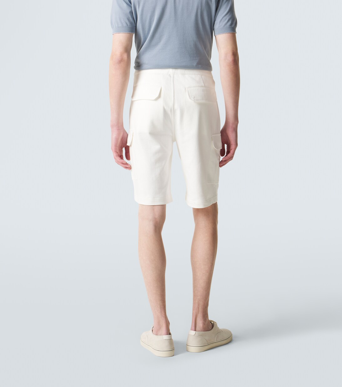 Bermuda en coton mélangé | Brunello Cucinelli