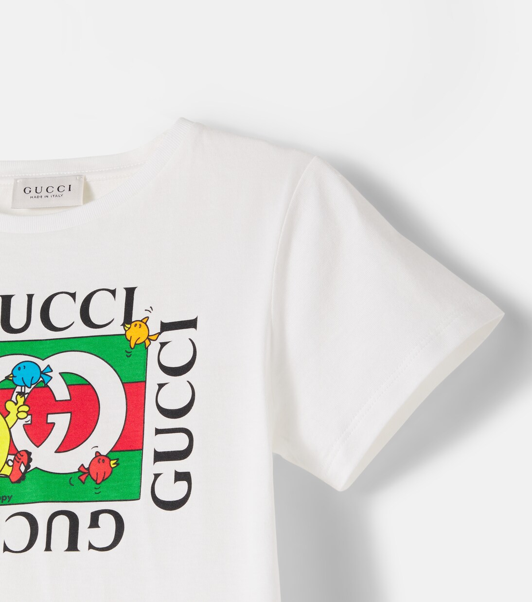 x Mr. Men Little Miss cotton jersey T-shirt | Gucci Kids