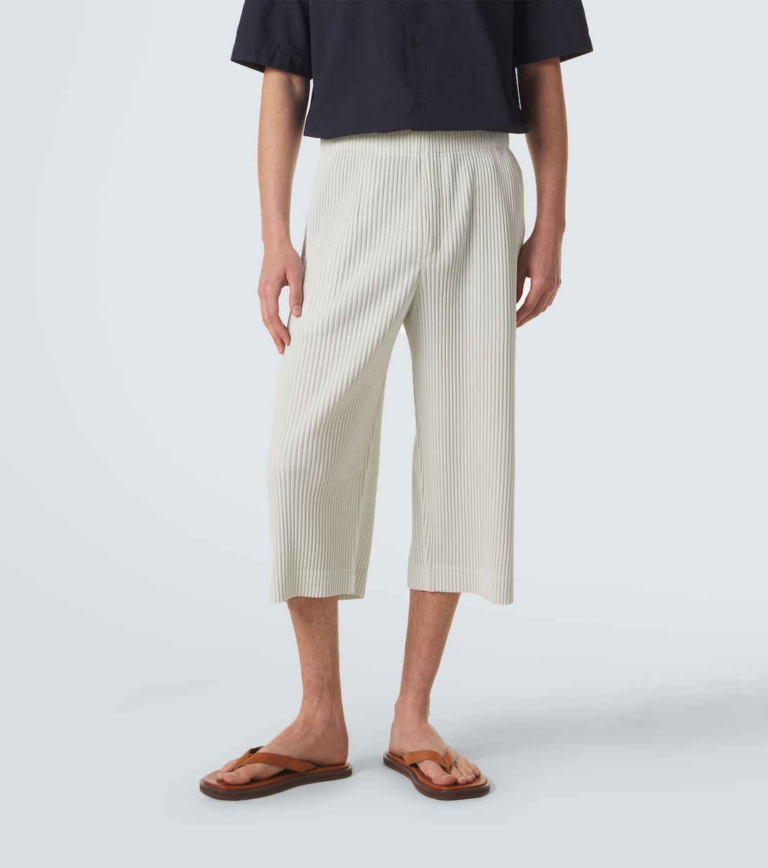 Monthly Colors: May pleated straight pants | Homme Plissé Issey Miyake