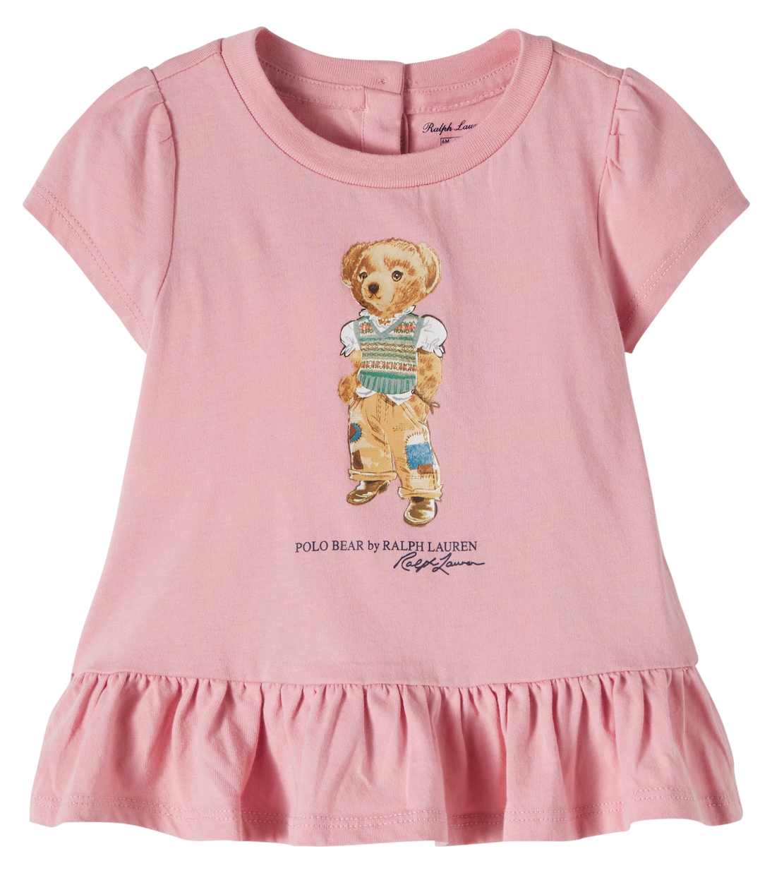 Baby Kleid Polo Bear aus Baumwolle | Polo Ralph Lauren Kids