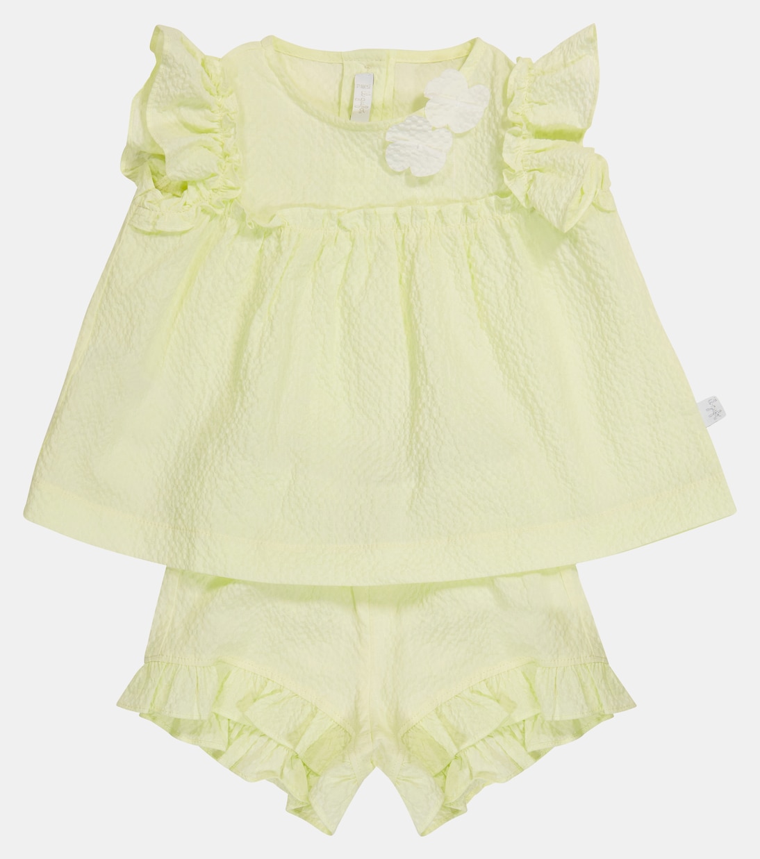 Bebé - set shorts y top de sirsaca | Il Gufo