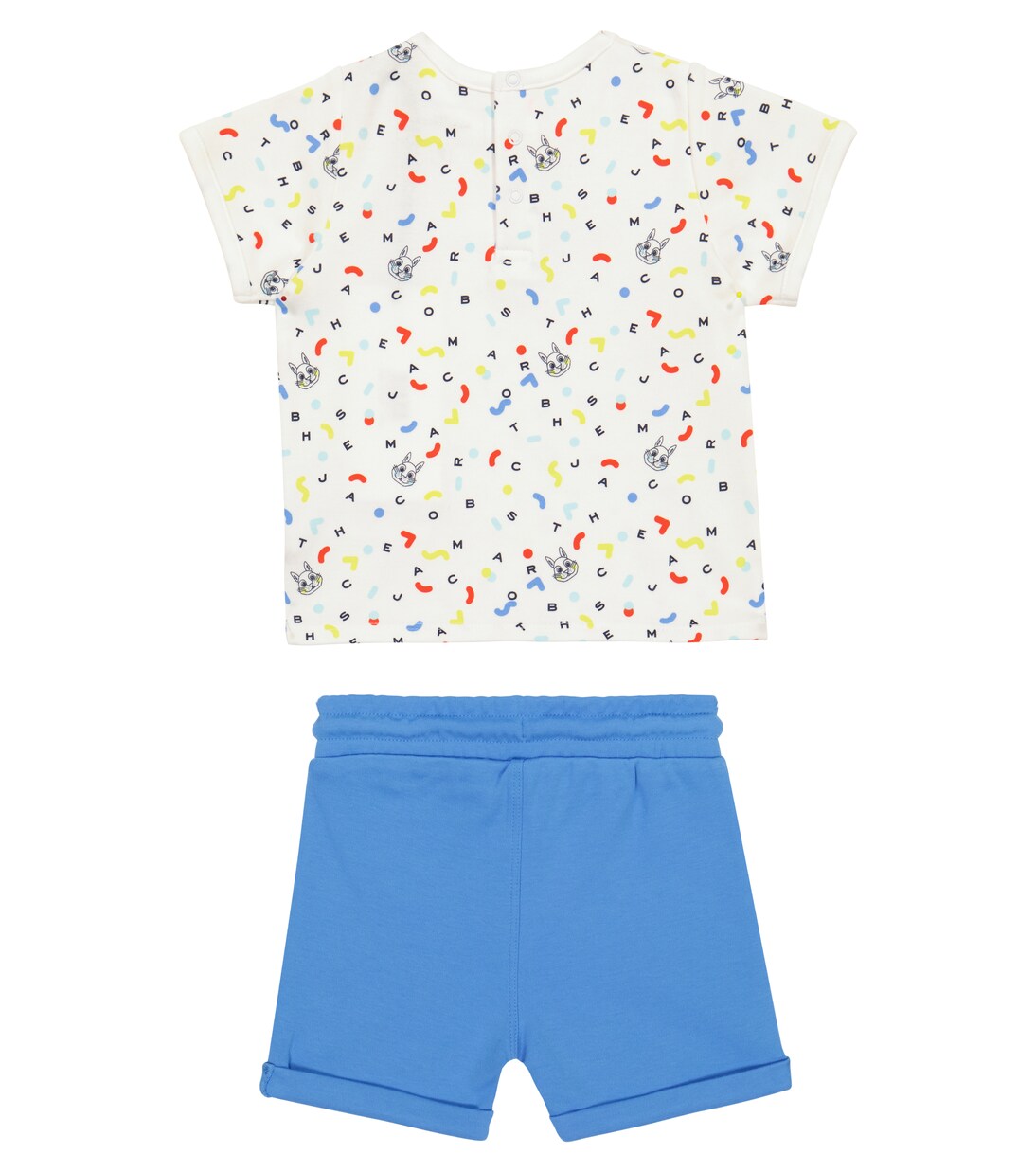Baby printed cotton T-shirt and shorts set | Marc Jacobs Kids