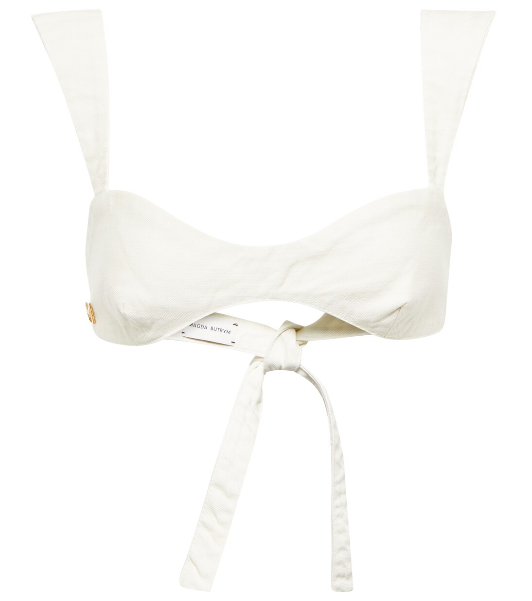 Bralette aus Denim | Magda Butrym