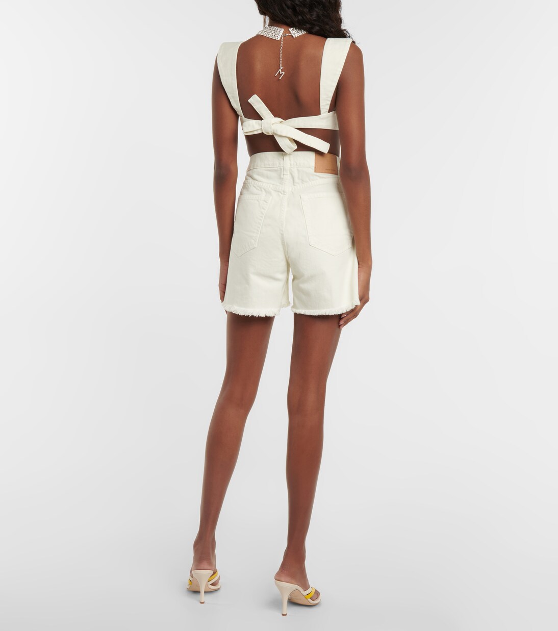 Bralette aus Denim | Magda Butrym