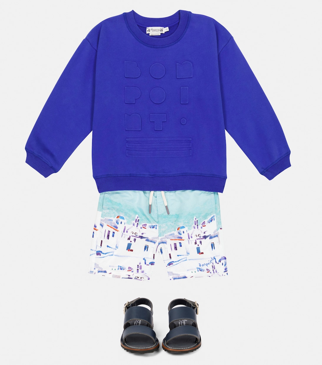 Tonino 로고 코튼 스웨트셔츠 | Bonpoint