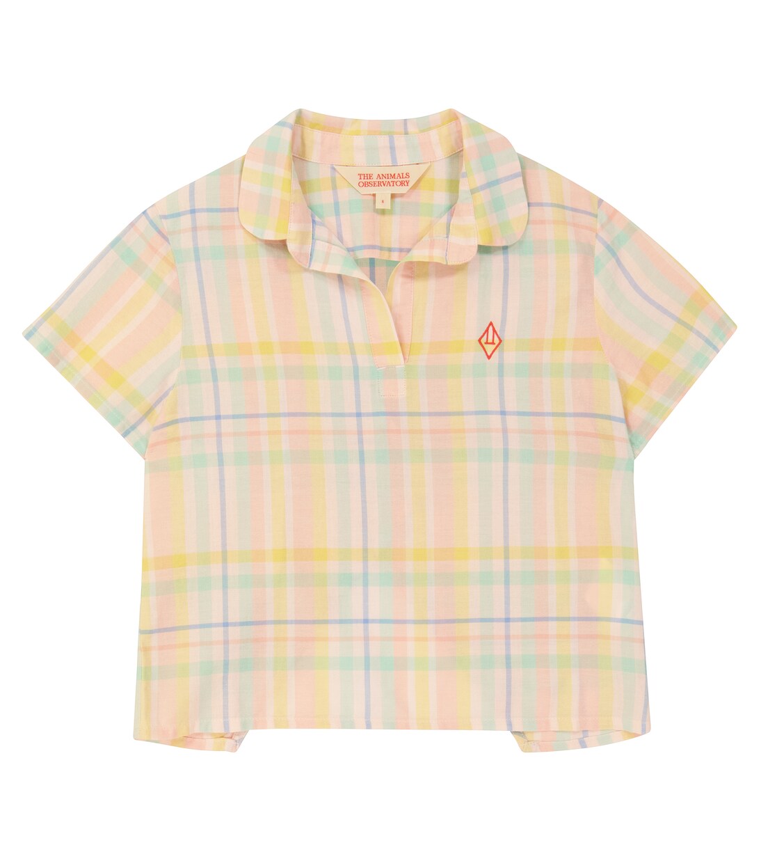 Kangaroo checked cotton shirt | The Animals Observatory