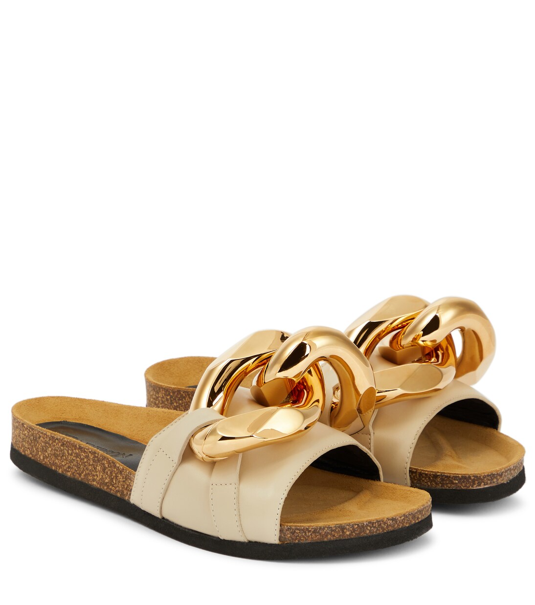 Verzierte Pantoletten aus Leder | JW Anderson