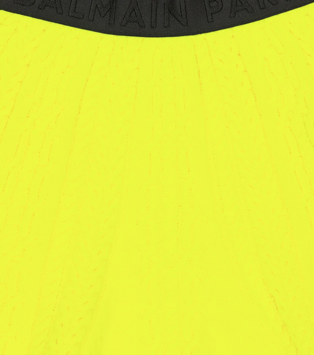 Jupe en laine et cachemire | Balmain Kids