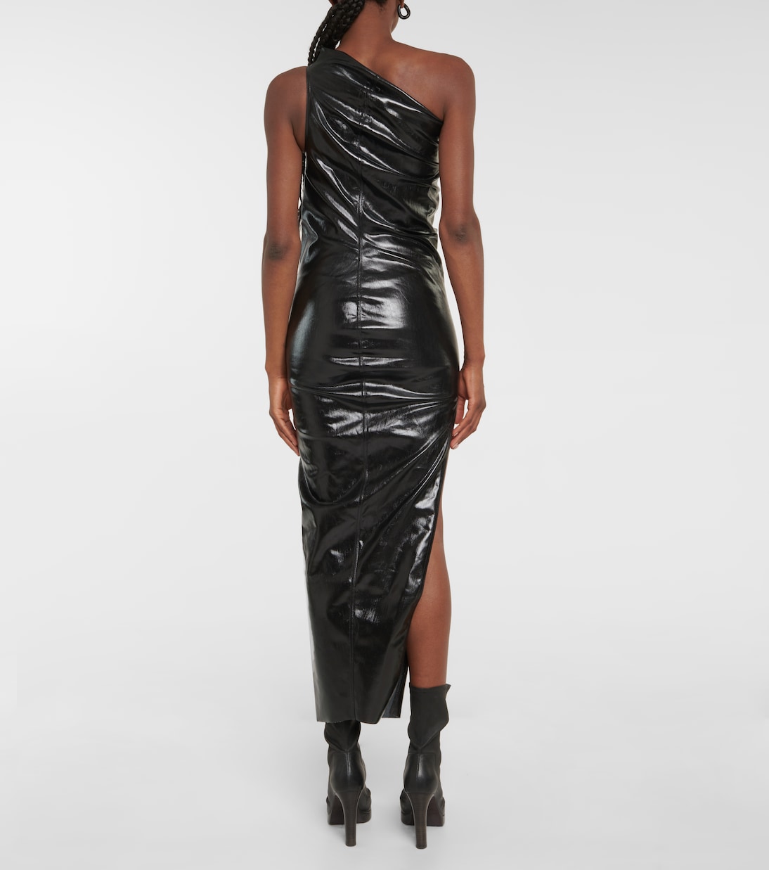 Robe midi en coton mélangé | Rick Owens