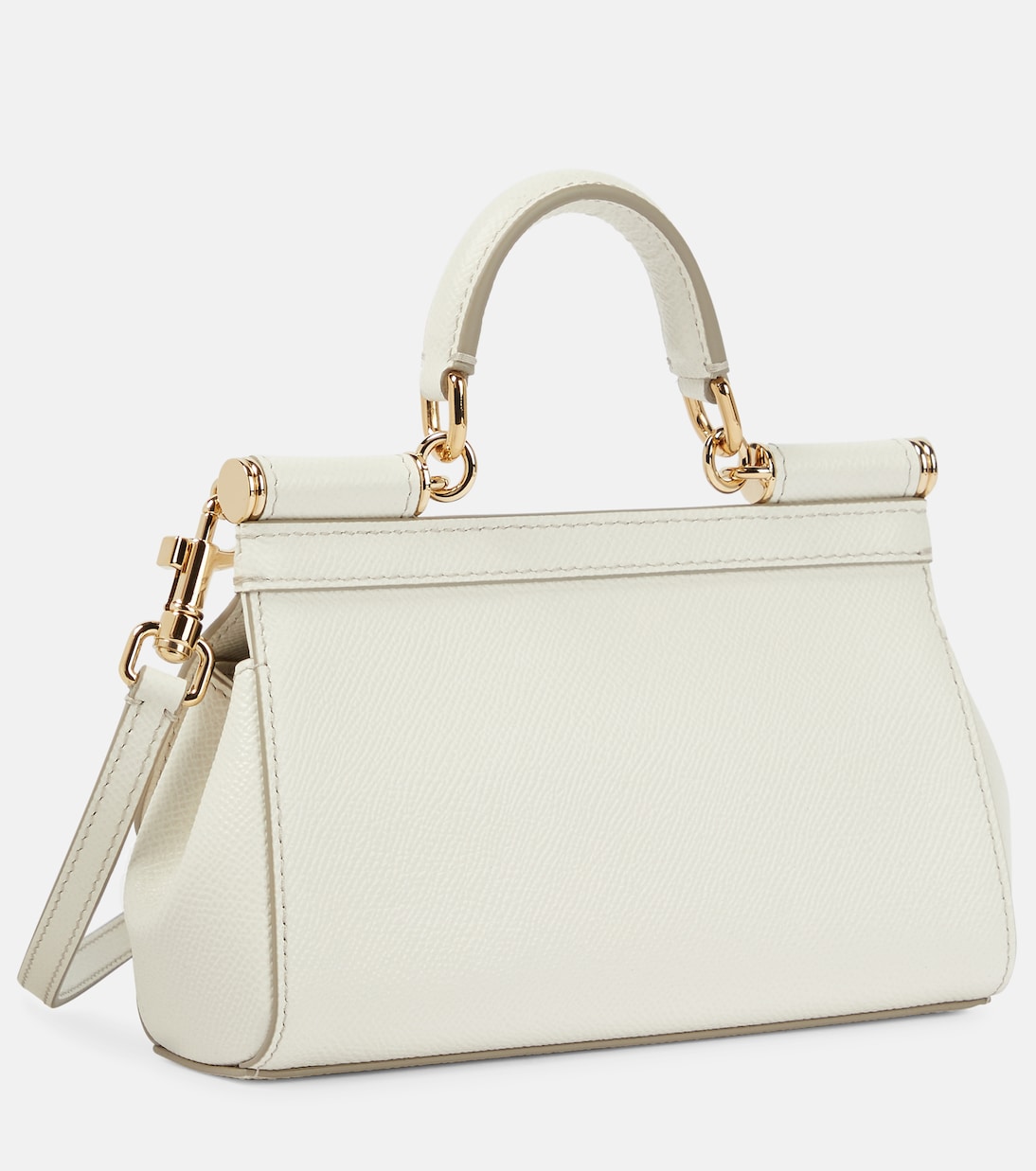 Sac Sicily Small en cuir | Dolce&Gabbana
