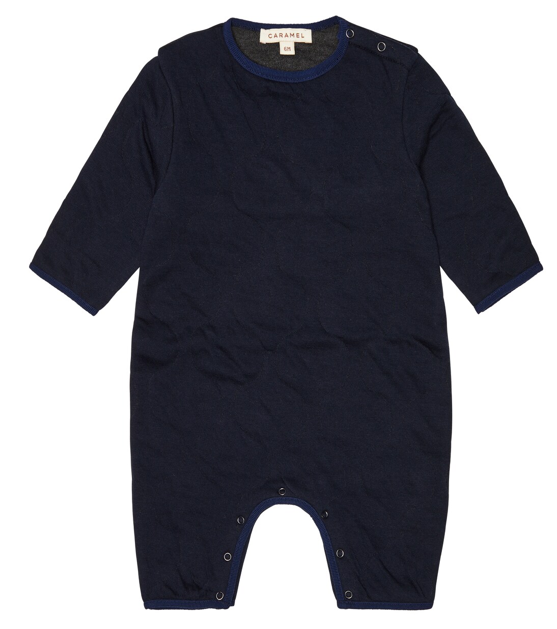 Baby Larch cotton-blend onesie | Caramel