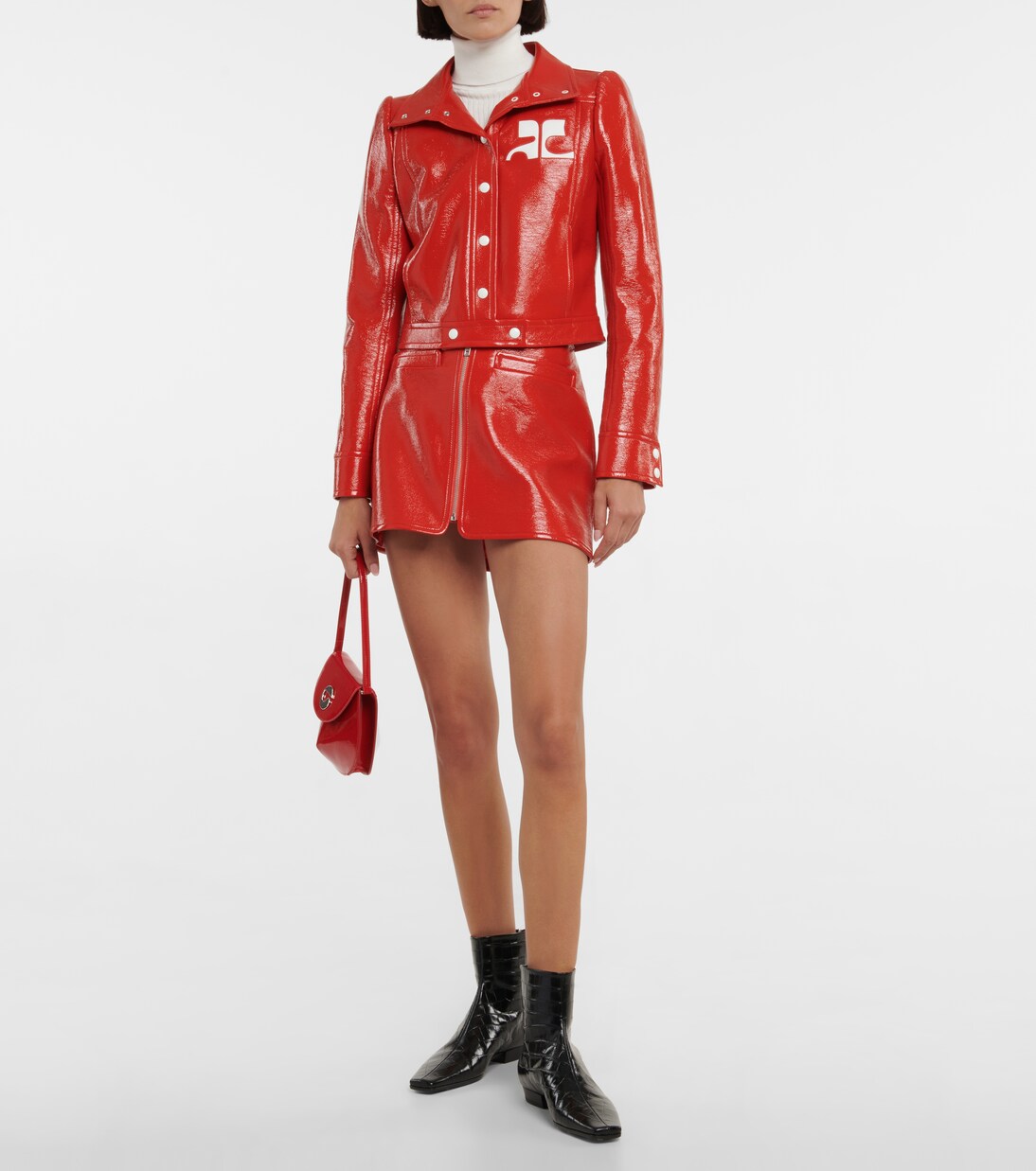 Zip-up miniskirt | Courrèges