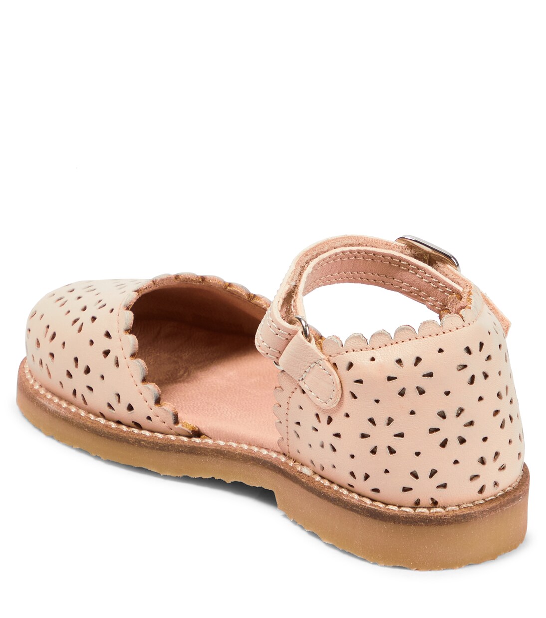 Ladida perforated leather ballet flats | Petit Nord