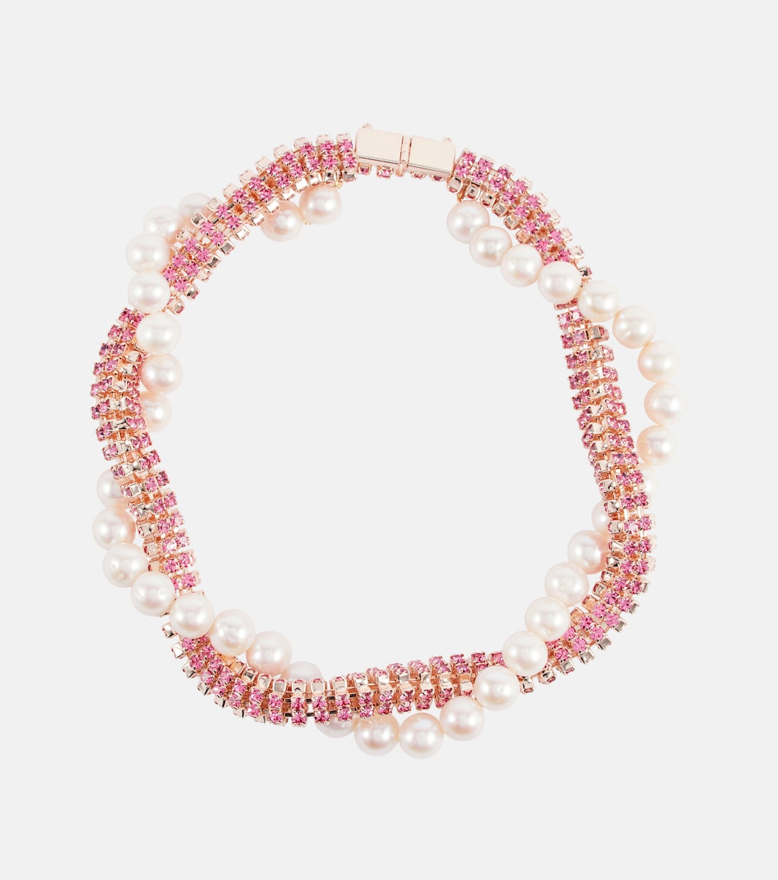 Collar con cristales y perlas | Magda Butrym