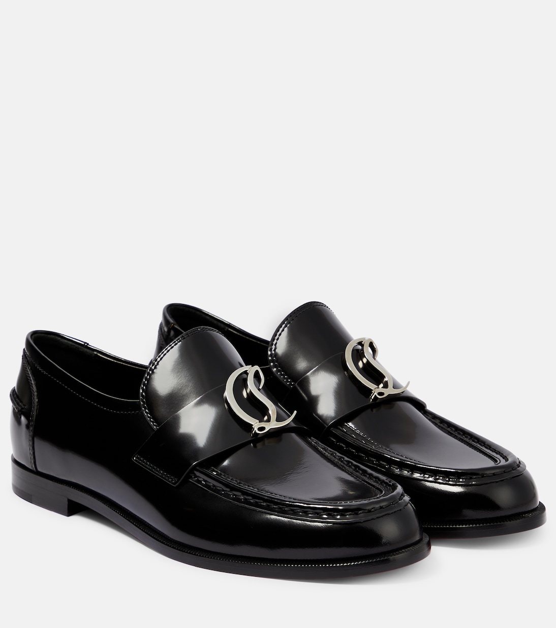 CL Moc leather loafers | Christian Louboutin