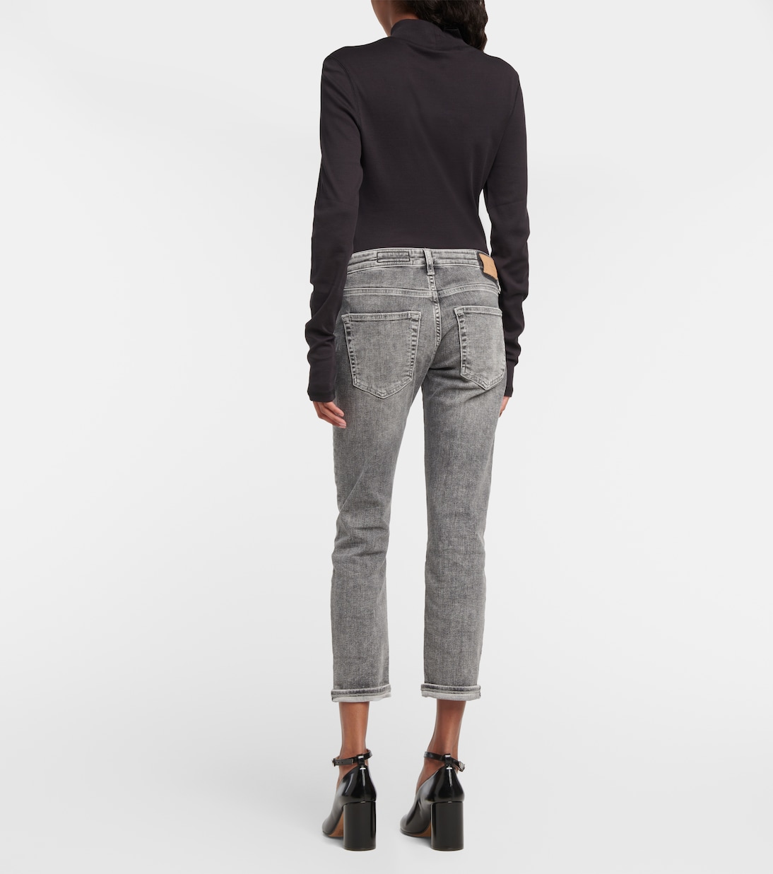 Jean slim Ex-Boyfriend à taille mi-haute | AG Jeans