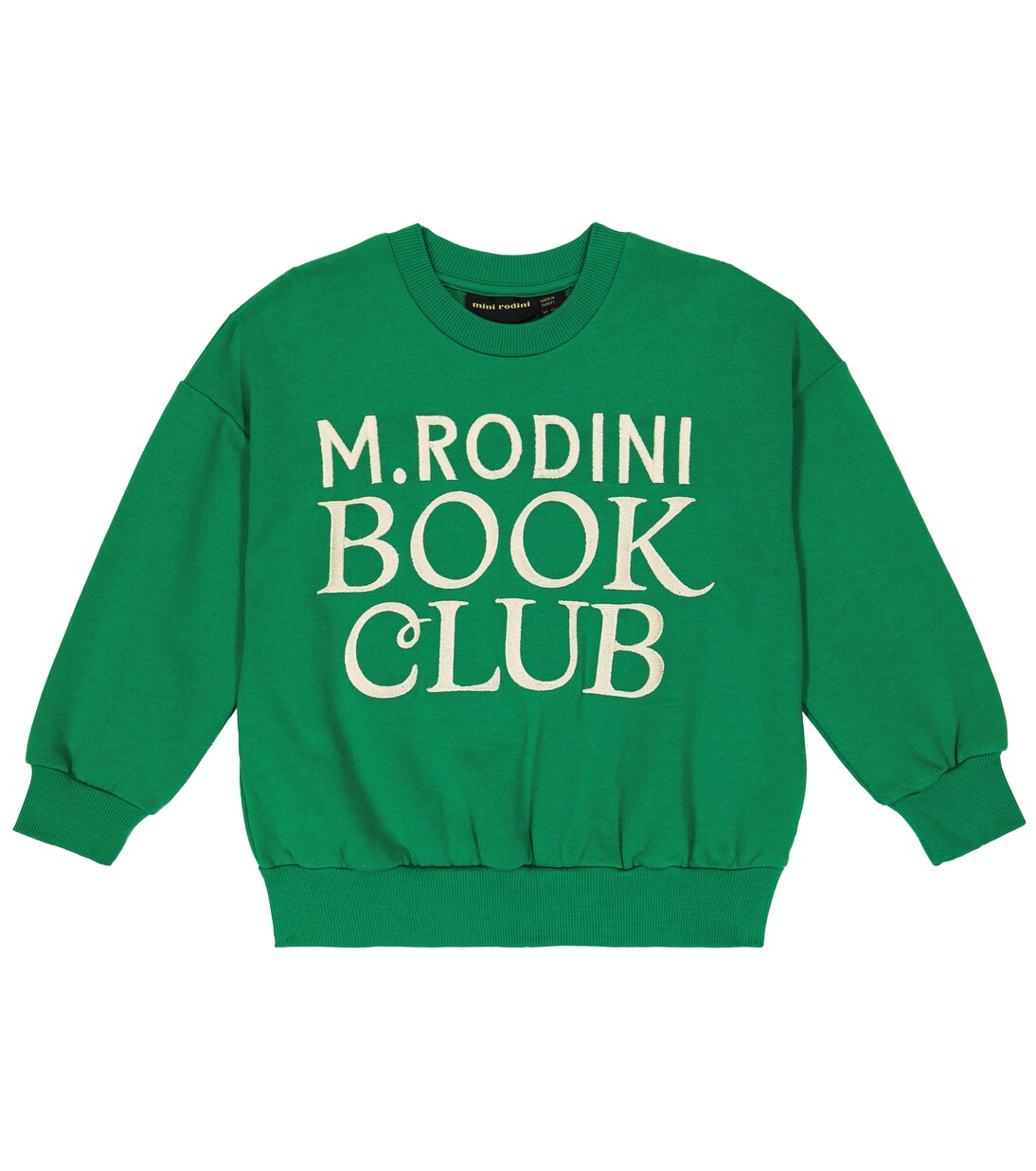Printed cotton jersey sweatshirt | Mini Rodini