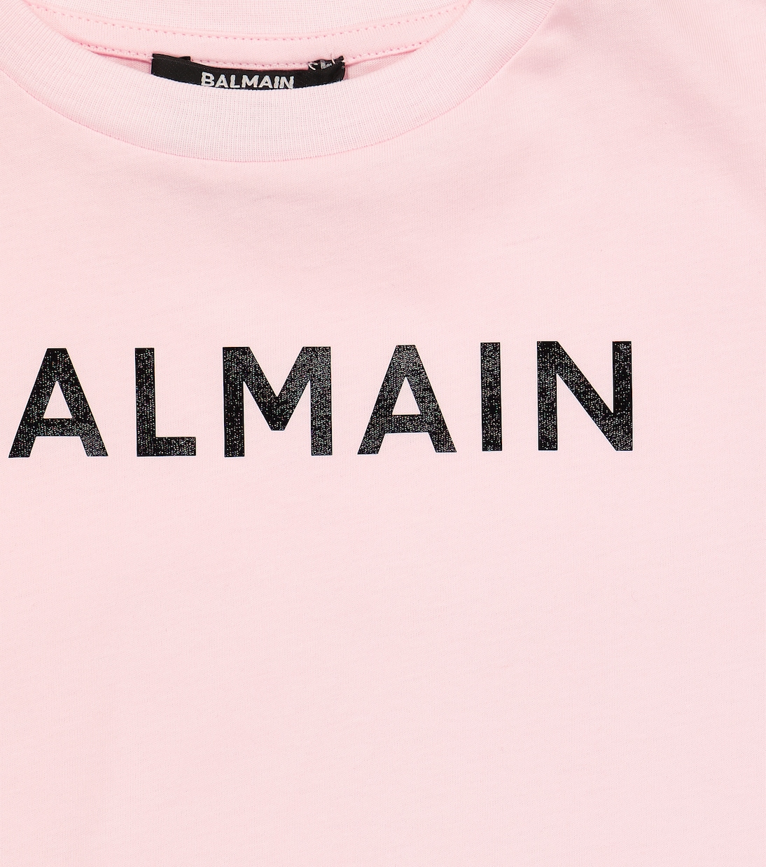 Logo cotton jersey T-shirt | Balmain Kids