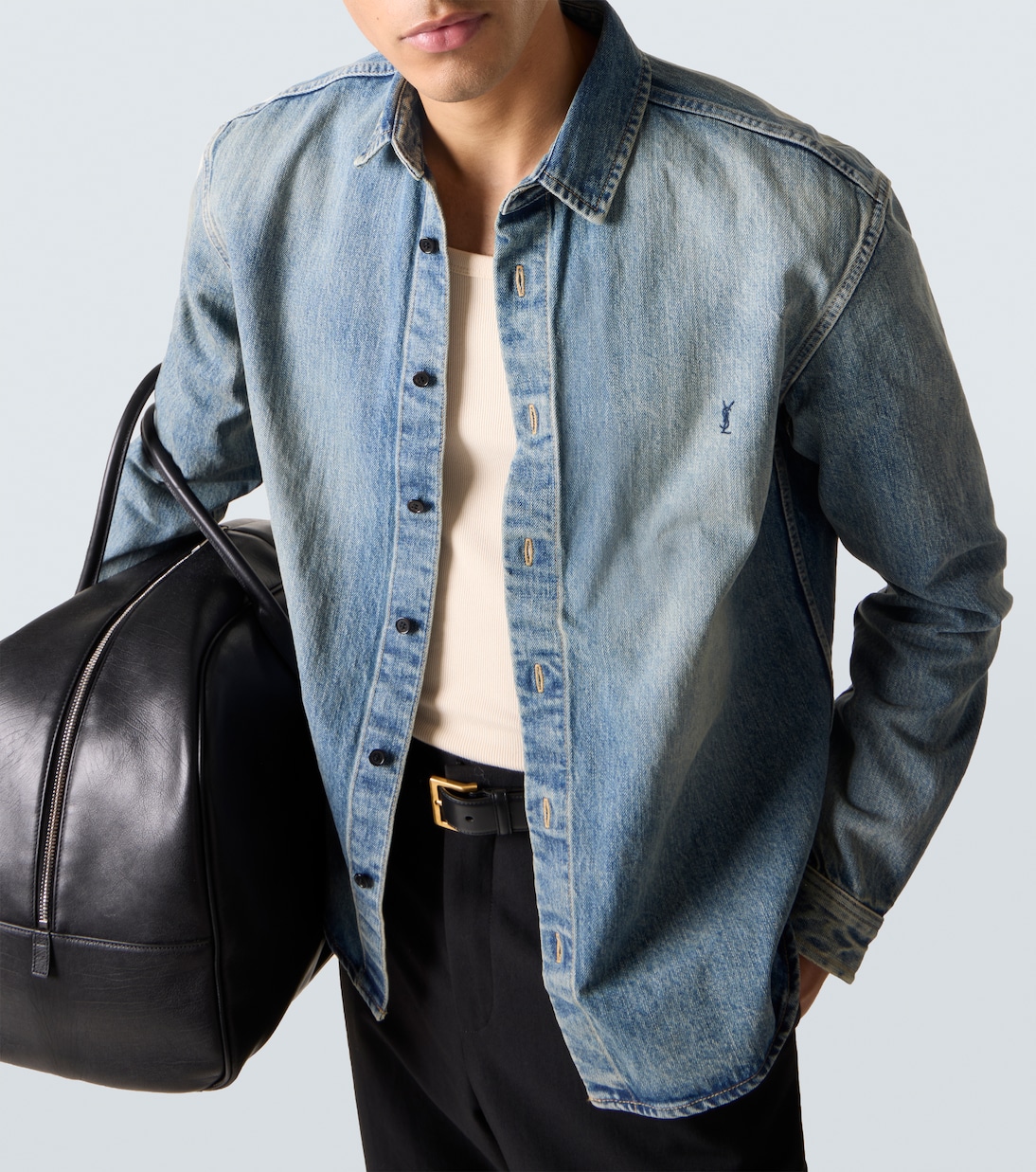 Cassandre denim shirt | Saint Laurent