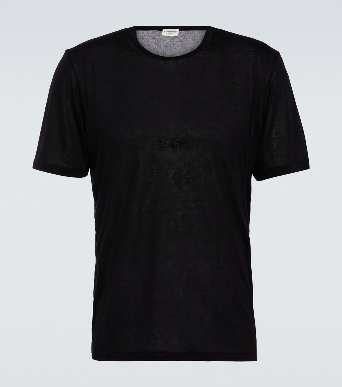 Camiseta con logo bordado | Saint Laurent