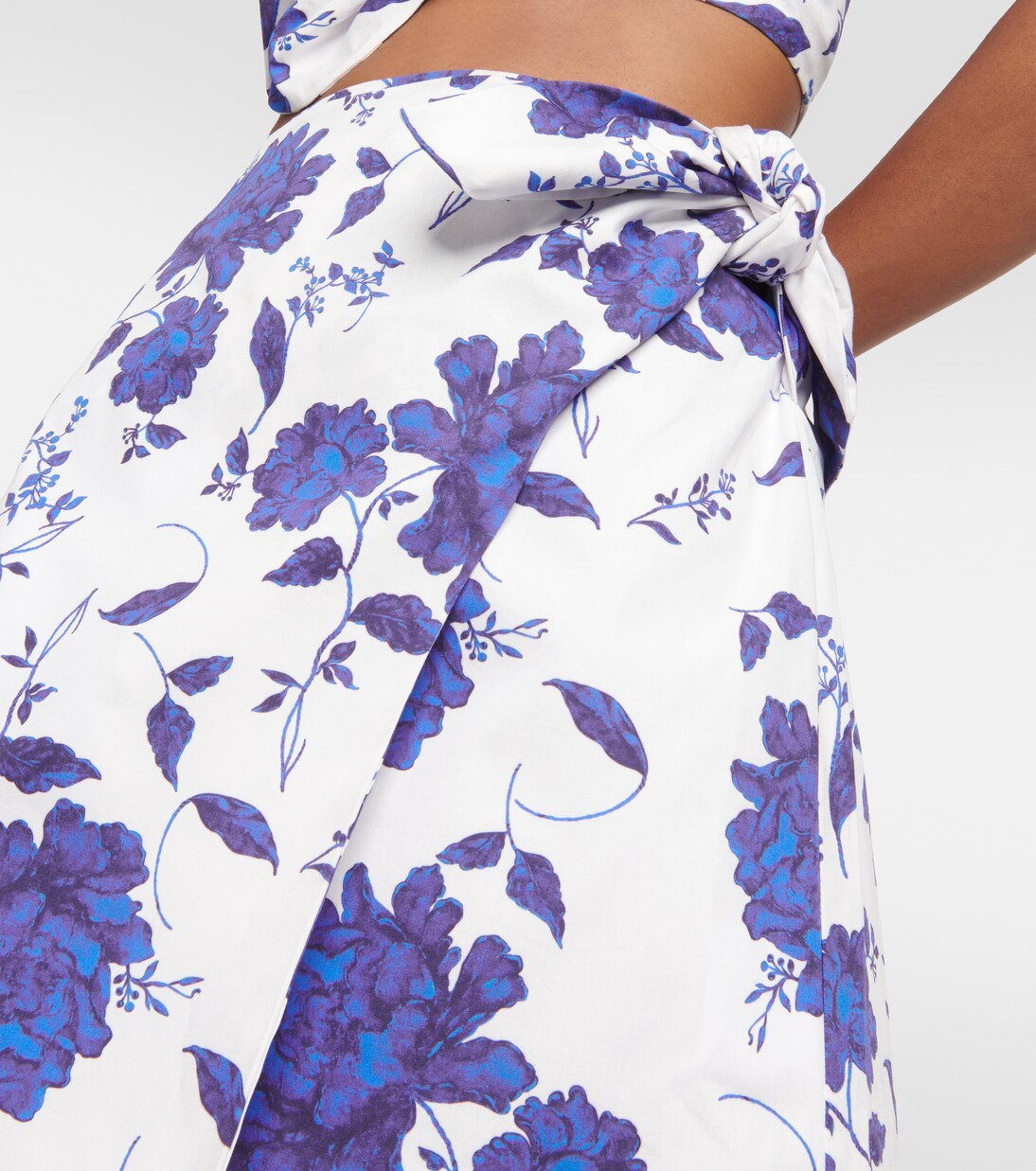 Minifalda Imy de algodón con motivo | Emilia Wickstead