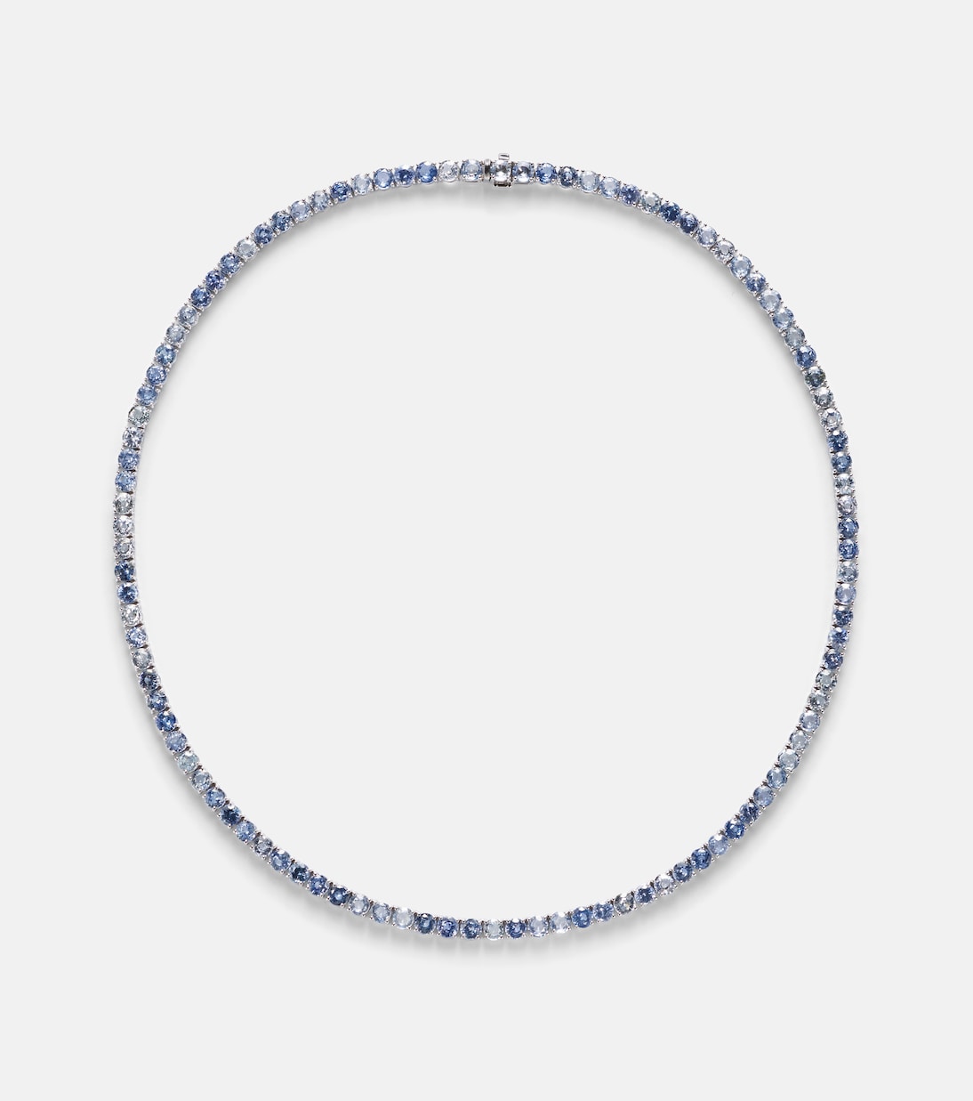 Collier en or blanc 18 ct et saphirs | Bucherer Fine Jewellery
