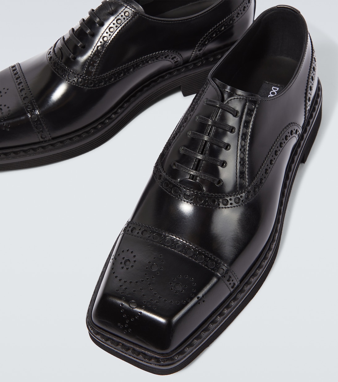 Zapatos brogue de piel cepillada | Dolce&Gabbana