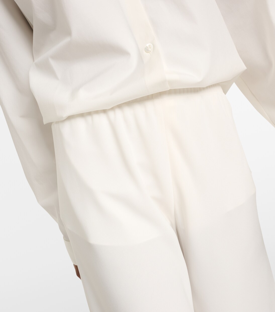 Gala double-cady wide-leg pants | The Row