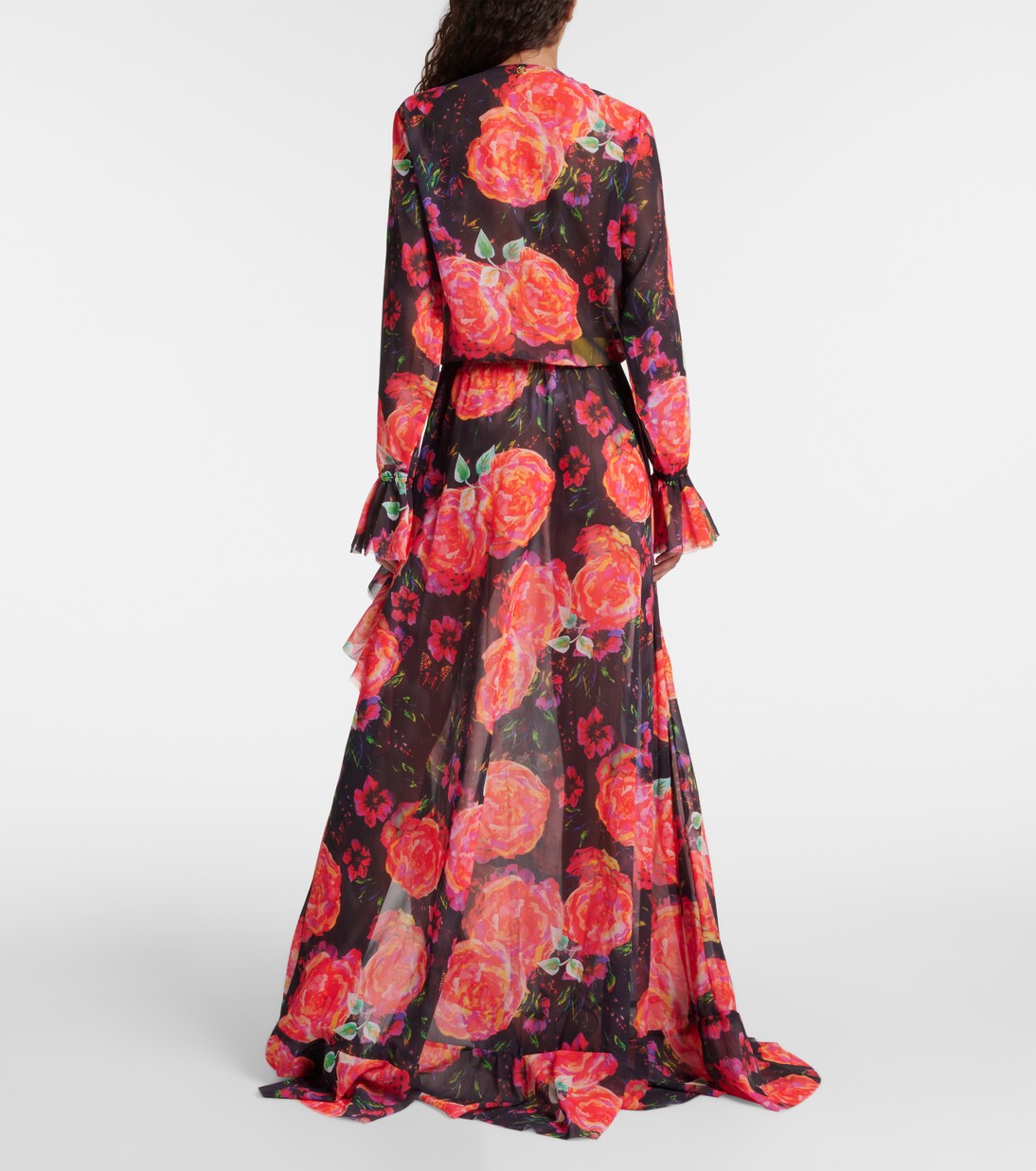 Robe longue Bellen à fleurs | Bananhot