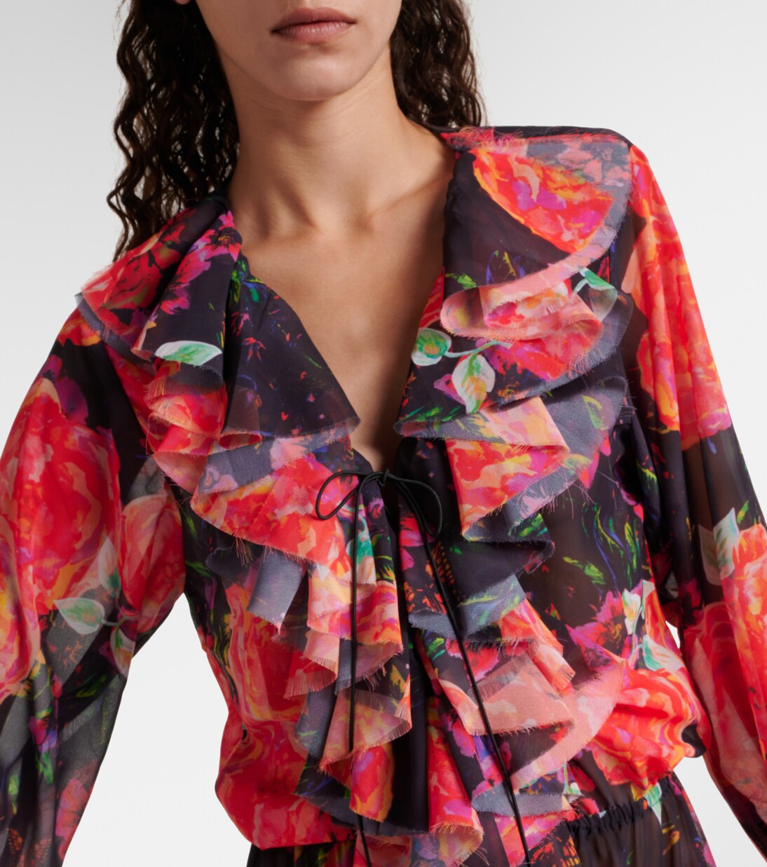 Robe longue Bellen à fleurs | Bananhot