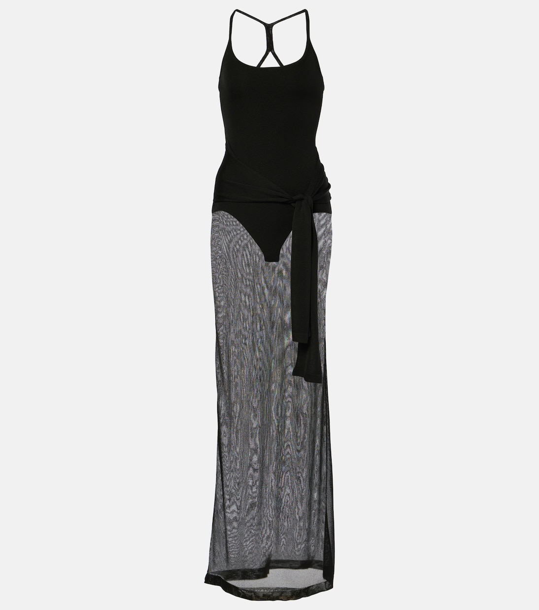La Robe Maille Nodo embellished gown | Jacquemus
