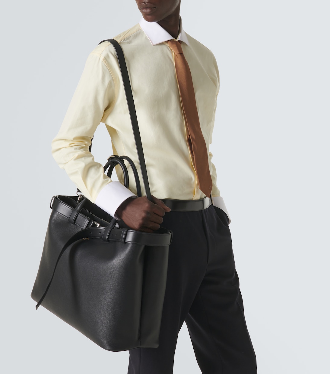 Prada Buckle leather tote bag | Prada