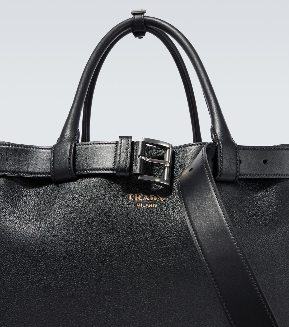 Prada Buckle leather tote bag | Prada