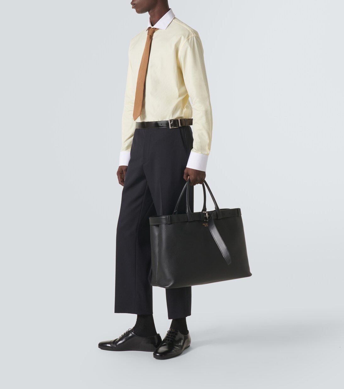 Prada Buckle leather tote bag | Prada