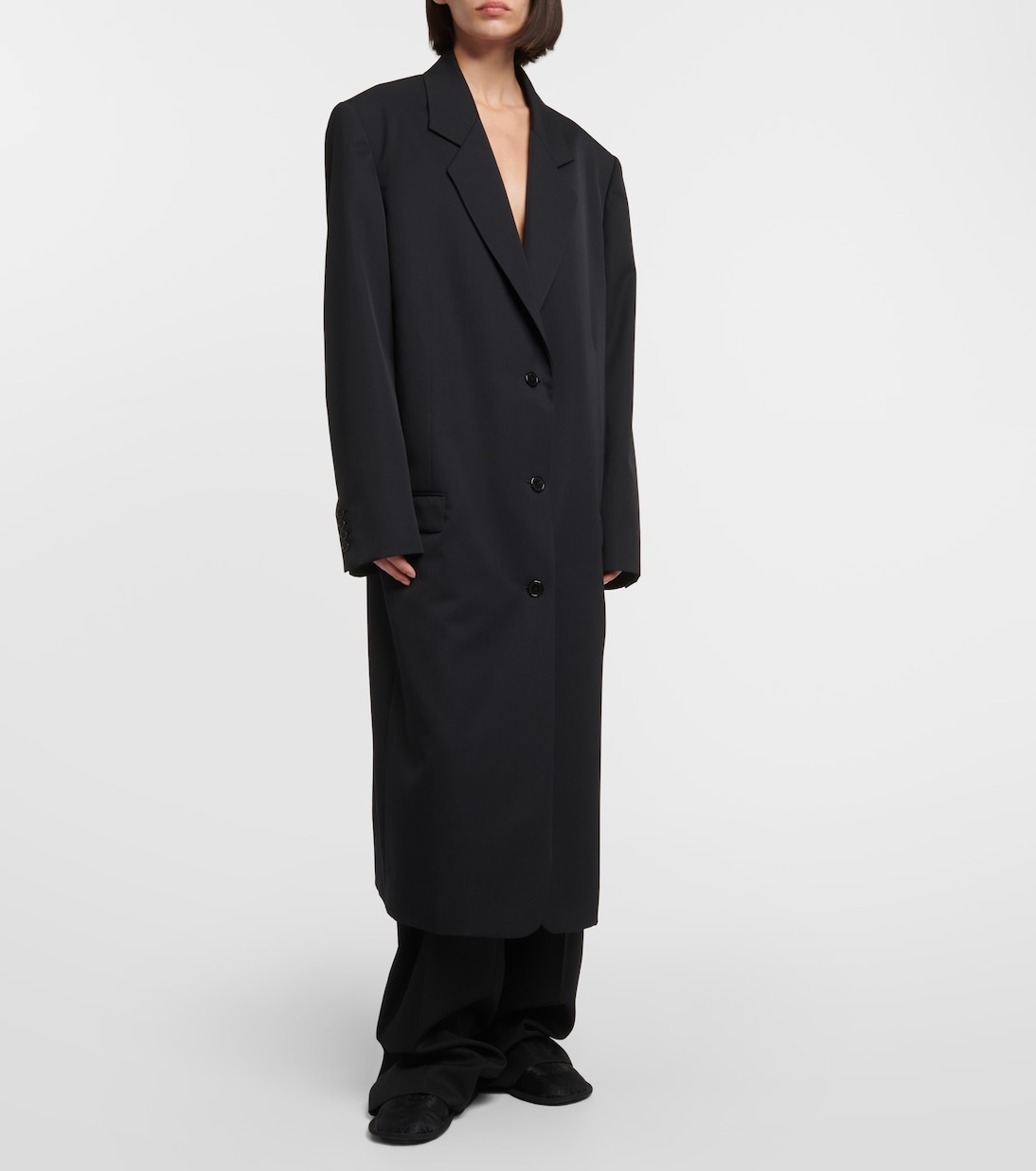 Primat oversized wool coat | The Row
